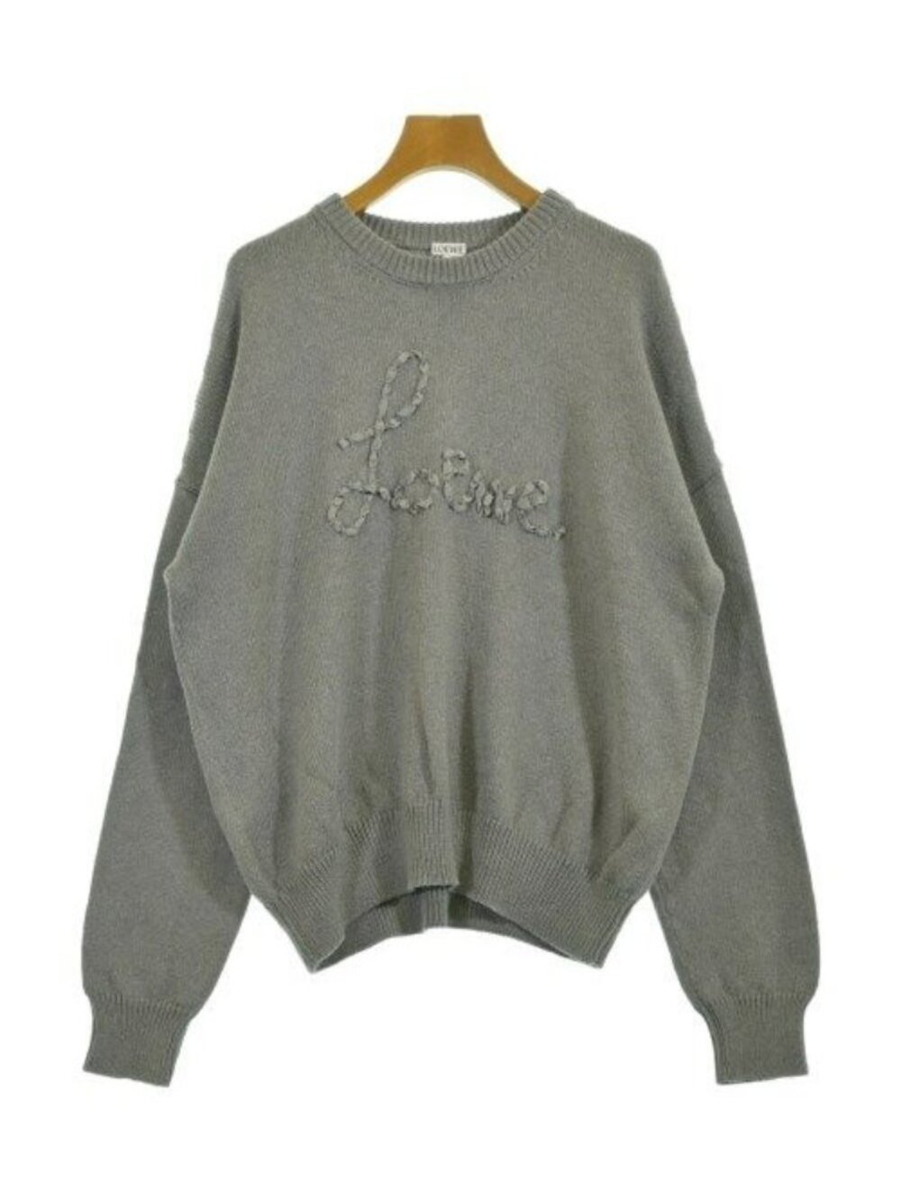 Loewe Knit Sweater Gray